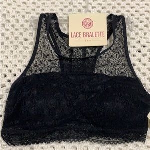 SO Lace  Bralette - NWT - Black